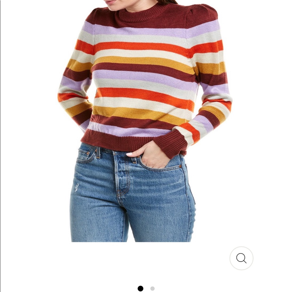 WAYF Stripped Sweater